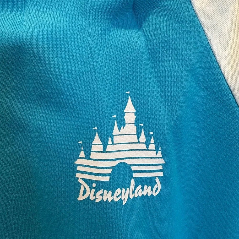 Disneyland Fab 5 Blue and White Zipper Hoodie Sweatshirt, L - Picture 4 of 15